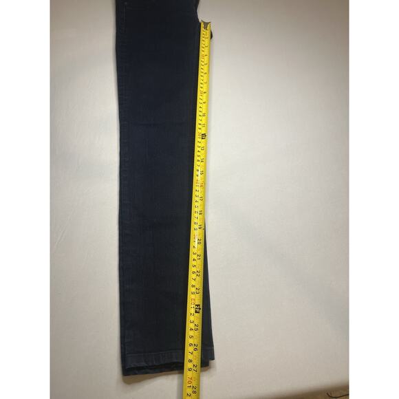 Rag & Bone Women's Blue Raw Hem Capri Jeans Mid-Rise Stretch Skinny Fit Size 27 - Picture 2 of 9